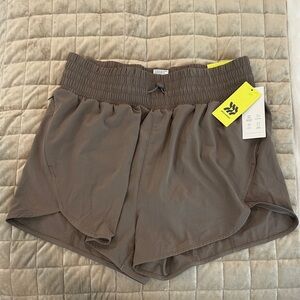 All in Motion Taupe Women's Athletic Shorts